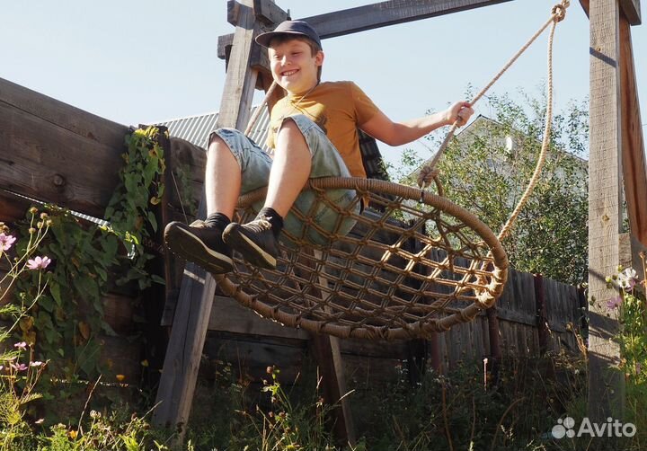 Качели гнездо - ручная работа: цена/качество