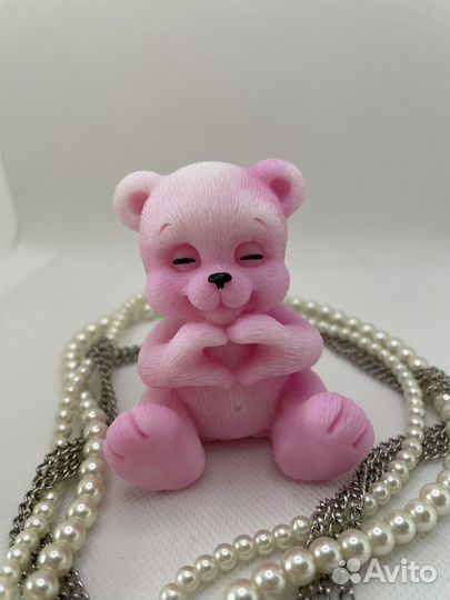 Необычные мишки из мыла ручной работы