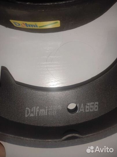 Колодки барабанного тормоза