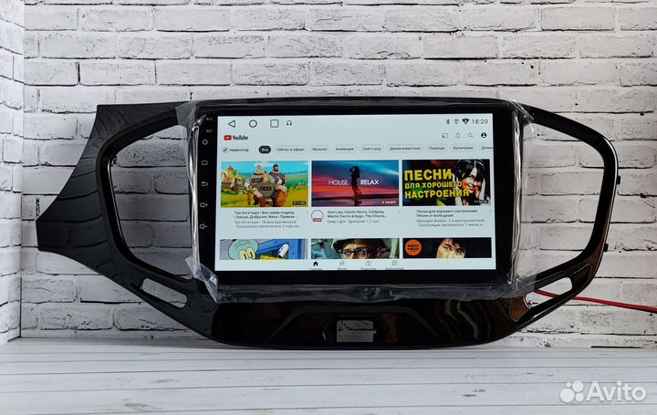 Магнитола android LADA vesta, granta, x-ray
