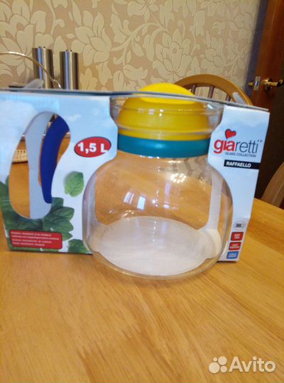 Жаропрочный чайник-кофейник Италия