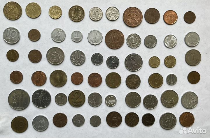 Коллекция 60 иностранных без повторов