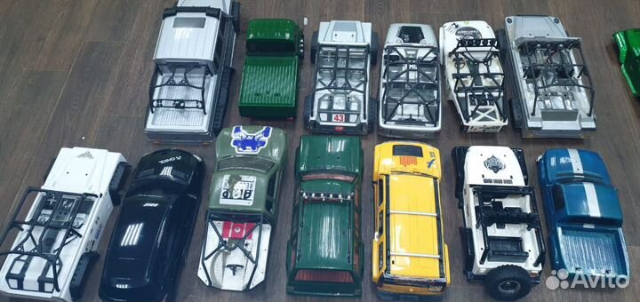 Кузова и корки на р/у модели машин