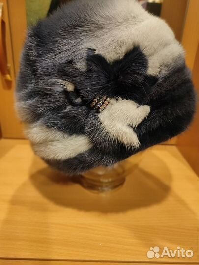 Шапка норковая женская новая