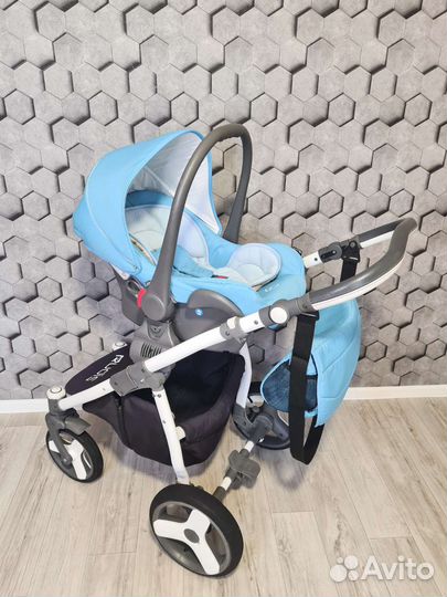 Коляска 3 в 1 Rudis Solo (как Новая)