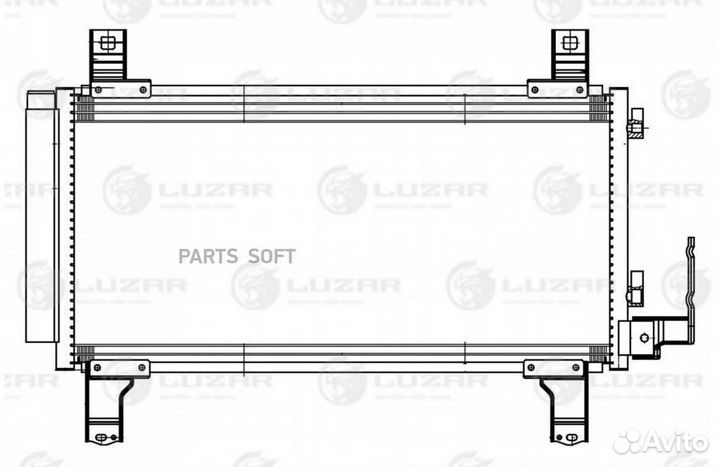 Радиатор кондиционера Мазда 6 02