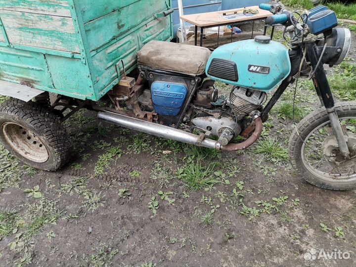 Самодельный трицикл на базе Иж с кузовом