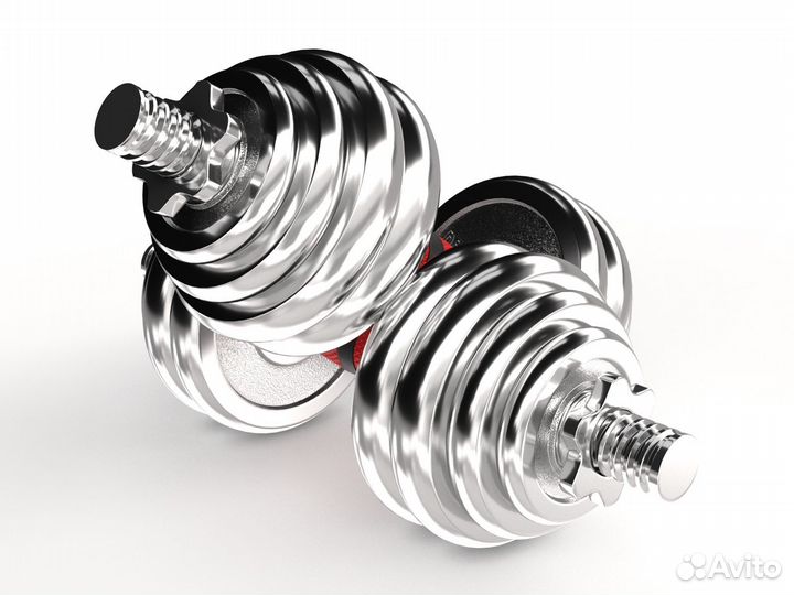 Набор гантелей Unixfit в кейсе 30kg