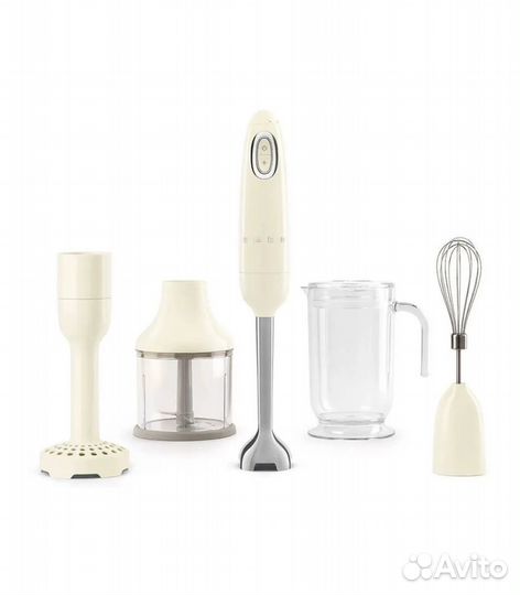 Блендер погружной Smeg HBF22creu кремовый