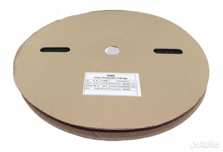 Термоусадка d 12мм 100м
