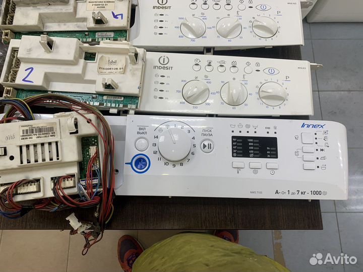 Модуль управления стиральной машины индезит