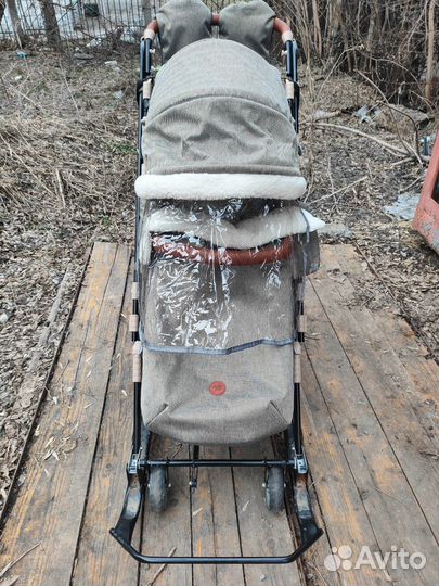 Санки коляска ника 7 8