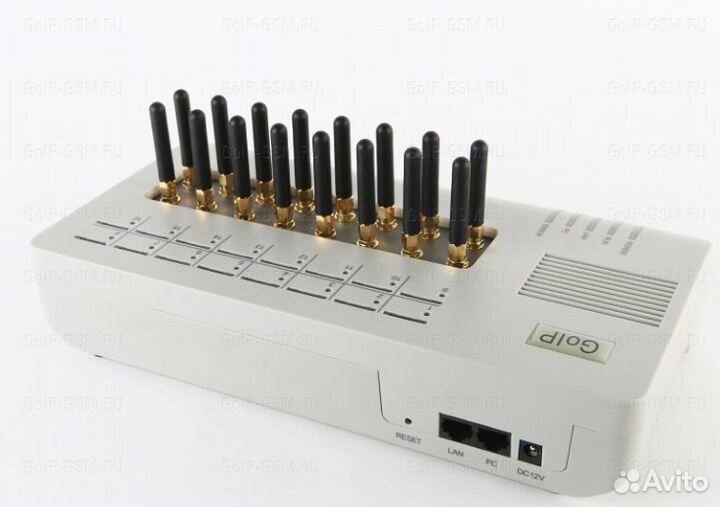 GoIP 16 (5 дБ) - GSM-шлюз на 16 сим-карт