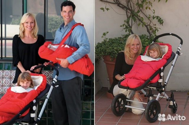 Конверт- переноска 4 в 1, подходит для Baby Jogger