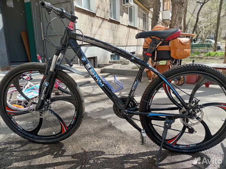 Велосипед скоростной bmw