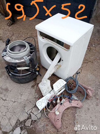 Запасные части стиральной машины Indesit W105TX