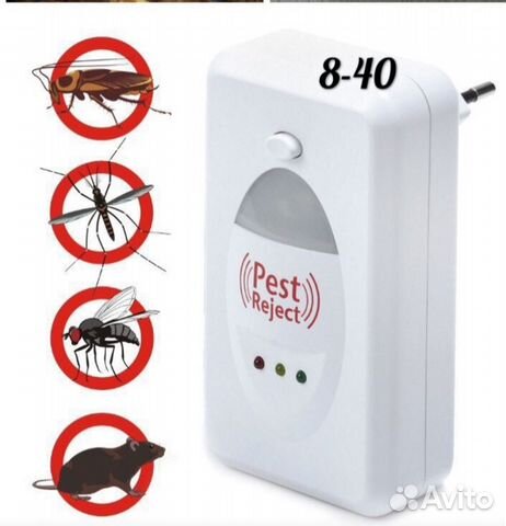 Отпугиватель тараканов, мышей, комаров Pest Reject