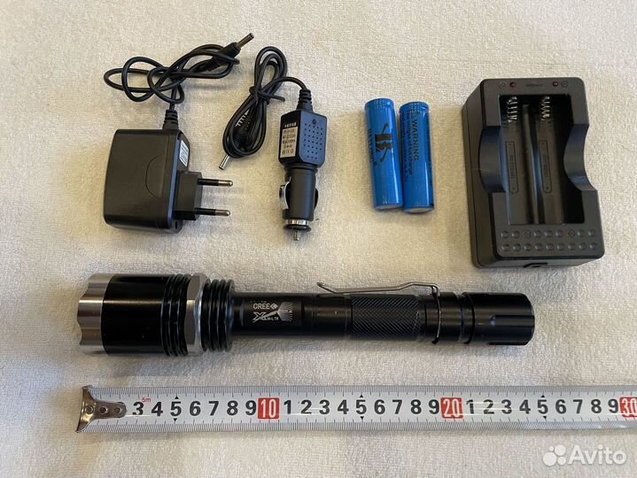 Светодиодный фонарь cree XM-L T6