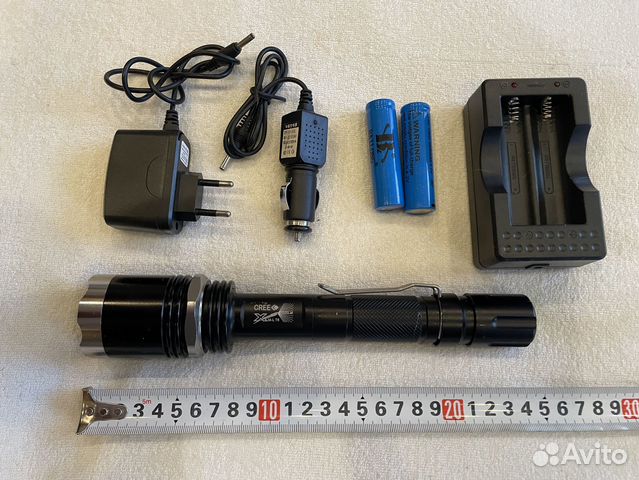 Светодиодный фонарь cree XM-L T6