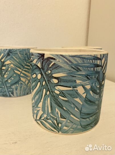 Кашпо керамическое