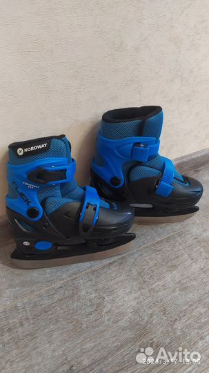 Коньки детские раздвижные 27 30