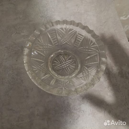 Вазы хрустальные