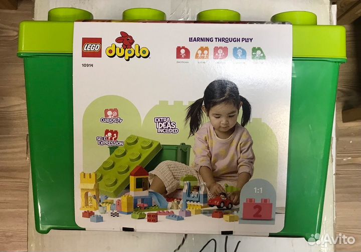 Набор Lego duplo 10914 Большая коробка с кубиками