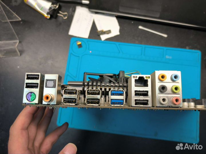 Материнская плата с процессором i7