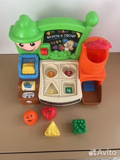 Игрушка fisher price счет, алфавит русс-англ