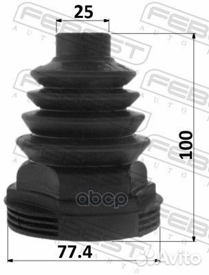 Пыльник шруса внутреннего (комплект) 2415lagiit