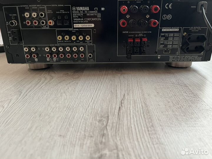 Ресивер yamaha RX-V396RDS