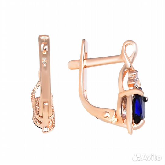 Серьги Золото с бриллиантами