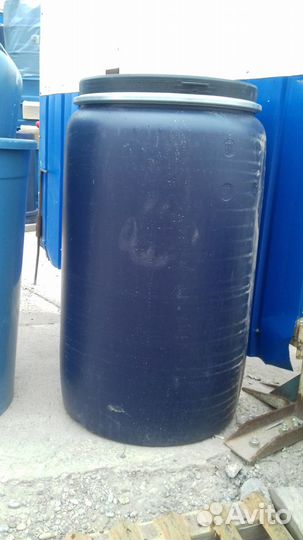 Бочка 227л. с крышкой