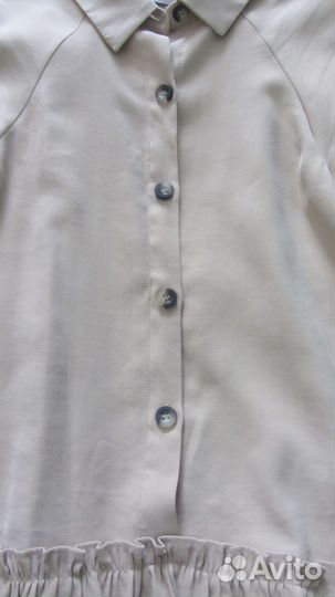Платье-рубашка Zara размер 11-12 лет рост 152
