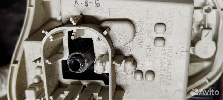 Задние фонари на volkswagen polo седан