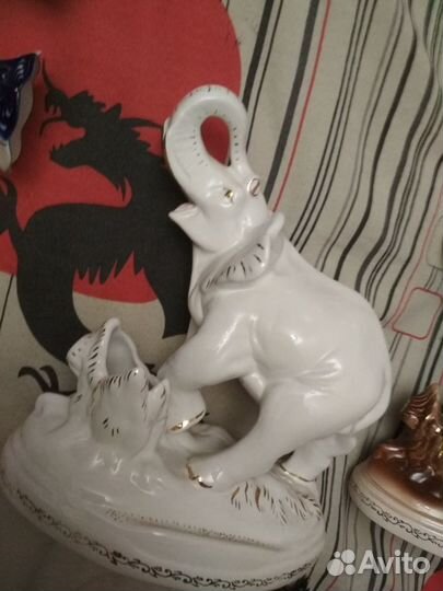 Кисловодский фарфор Слоны