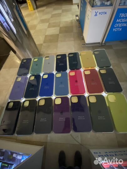 Чехол iPhone 14 Soft Touch Silicone case