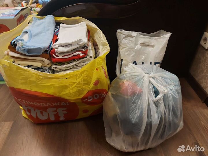 Вещи пакетом на мальчика с 0 до 6-9 мес