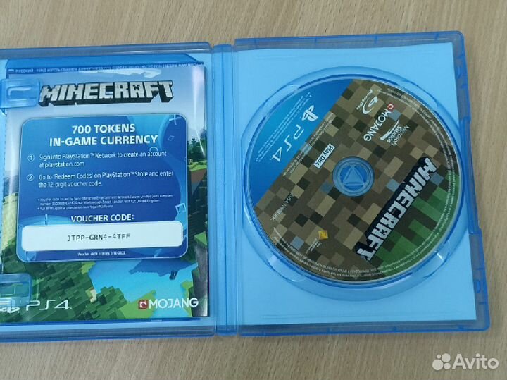 Диски на ps4 майнкрафт