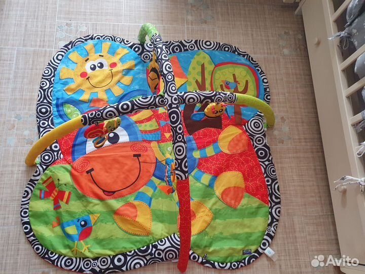 Детский развивающий коврик Playgro