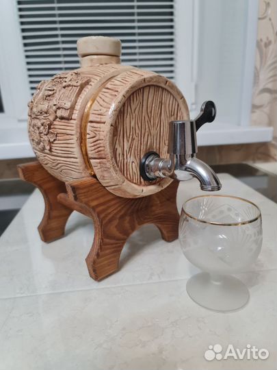 Боченок для вина керамический