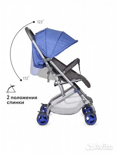 Прогулочная коляска новая