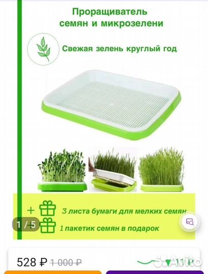 Проращиватель семян