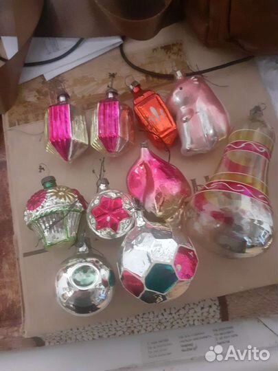 Елочные игрушки СССР