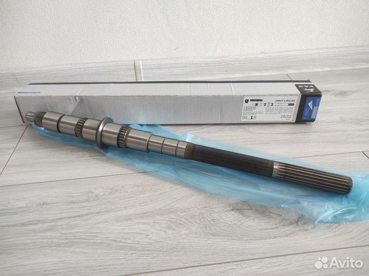 Вал вторичный кпп Газель 3302 газ