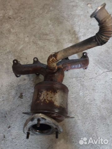 Коллектор выпускной +катализатор Volkswagen Caddy