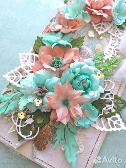 Открытка ручной работы