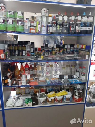 Автоэмали, расходные материалы для покраски авто