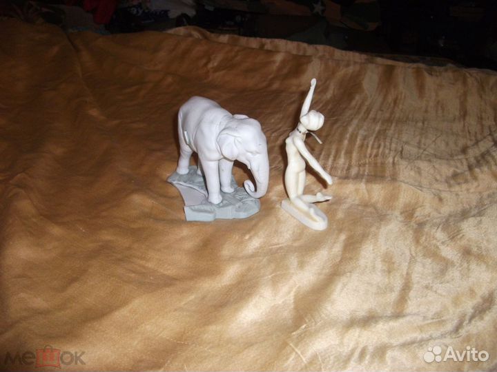 Слон бисквит фарфор
