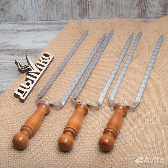 Двойной шампур-вилка 